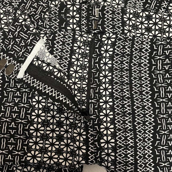 New York & Company Striped  Women's  Plus Size 18 Wide Leg Stretch Dress Pants - Picture 5 of 7